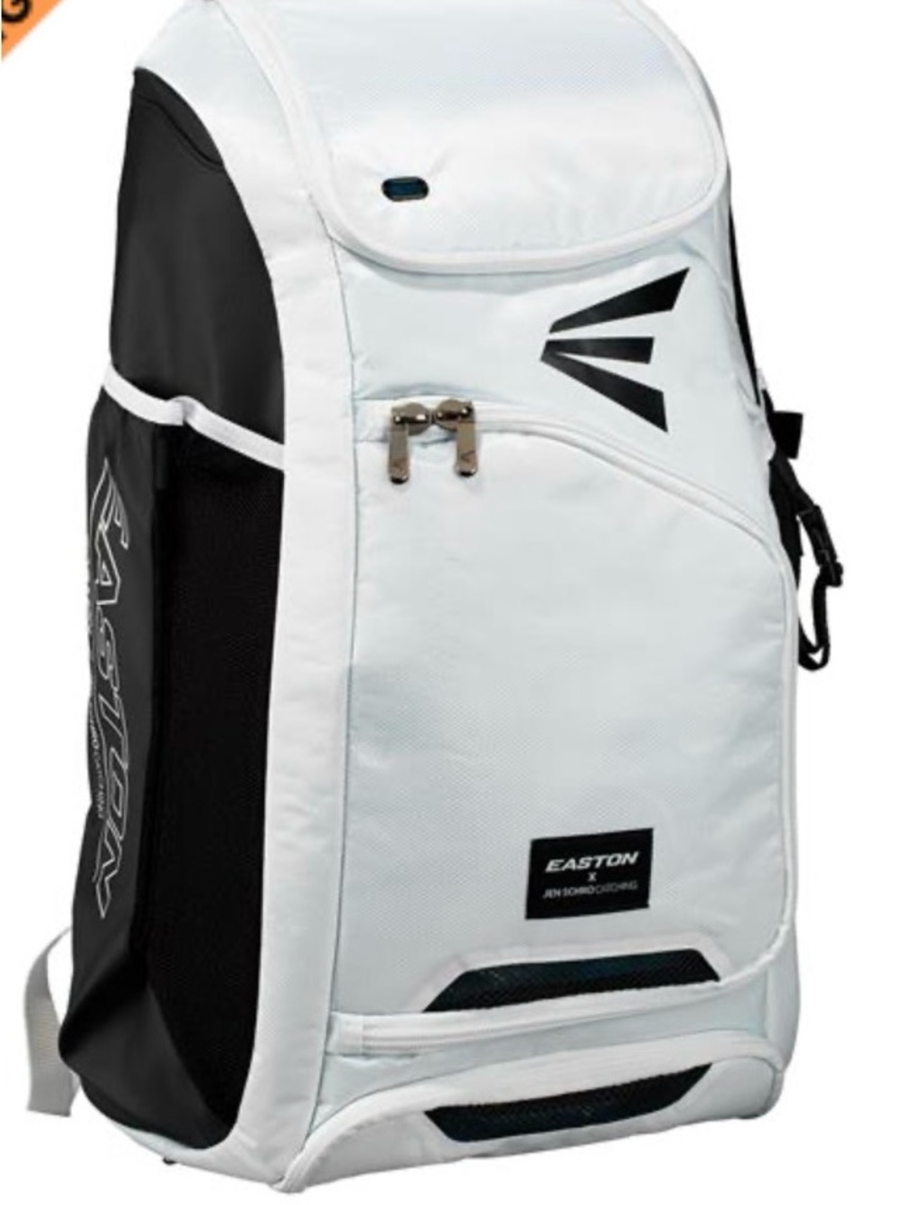 Easton White and Black catchers Backpack